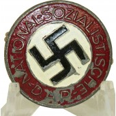 M1/27 RZM WW2 issue NSDAP member badge - E. L. Muller- Zinc