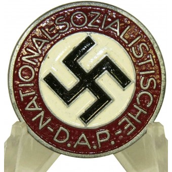 M1/34RZM NSDAP: n jäsenmerkki - Karl Wurster, Markneukirchen. Espenlaub militaria