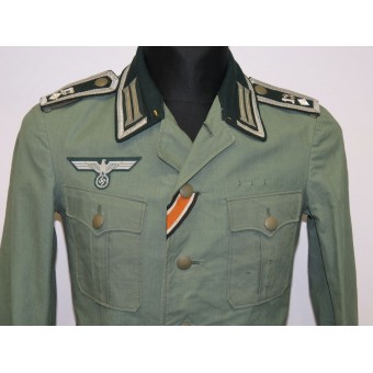 Wehrmacht Heer, Ostfront typ lättviktig tunika. Espenlaub militaria