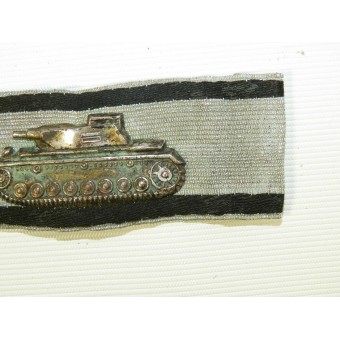 Panzervernichtungs Abzeichen - Badge per Single-Handed serbatoio Distruzione, argento Grade. Espenlaub militaria
