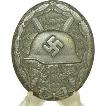 Verwundetenabzeichen - Wondbadge zilver L 11 gemarkeerd. Espenlaub militaria