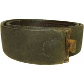 Wehrmacht Heer, Luftwaffe or Waffen SS combat leather belt