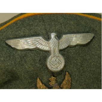 Wehrmacht Heer verkennings vizierhoed met Zweedse Eagle.. Espenlaub militaria