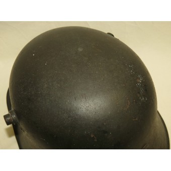 Solo calcomanía casco de acero Wehrmacht Heer calcomanía tipo Pocher M 18 Si 62. Espenlaub militaria
