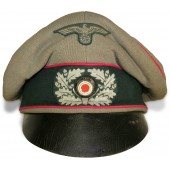 Wehrmacht Heer Veterinary or Headquarter “Alter-Art” crusher hat.