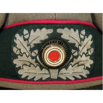 Wehrmacht Heer veterinair of hoofdkantoor Alter-art crusher hoed.. Espenlaub militaria