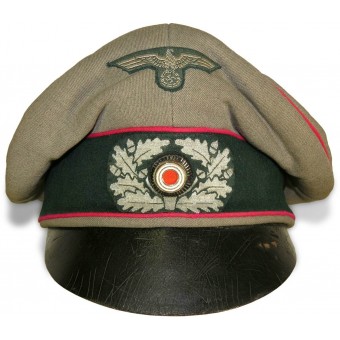 Wehrmacht Heer veterinair of hoofdkantoor Alter-art crusher hoed.. Espenlaub militaria