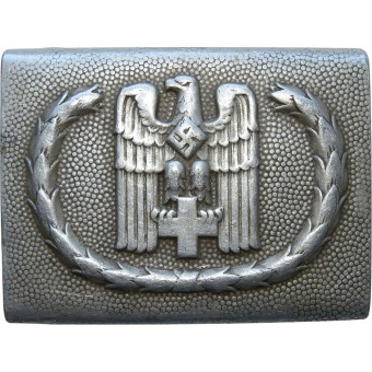 3er Reich alu RK hebilla, Rotes Kreuz - Cruz Roja, de tipo precoz.. Espenlaub militaria