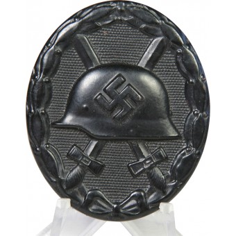 3ème badge blessure noire Reich, Verwundetenabzeichen, acier.. Espenlaub militaria