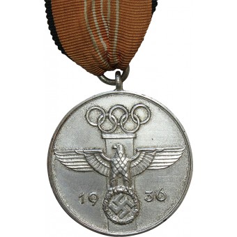 3e Jeux Olympiques Reich médaille des commémorative, 1936.. Espenlaub militaria