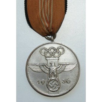3e Jeux Olympiques Reich médaille des commémorative, 1936.. Espenlaub militaria