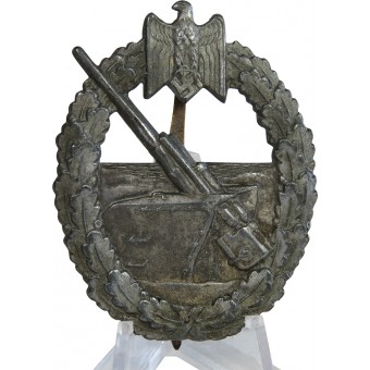Знак артиллериста береговой артиллерии - Kriegsabzeichen der Marine-Artillerie C.E. Juncker. Espenlaub militaria