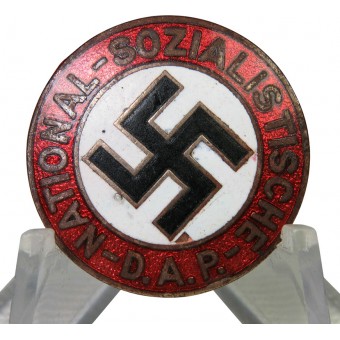 Vroege NSDAP-badge, mooi gemarkeerd: Paulmann u Crone Lüdenscheid.. Espenlaub militaria