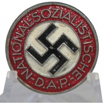 Märke för Nationalsozialistische Deutsche Arbeiterpartei, NSDAP, M1/128 RZM. Espenlaub militaria