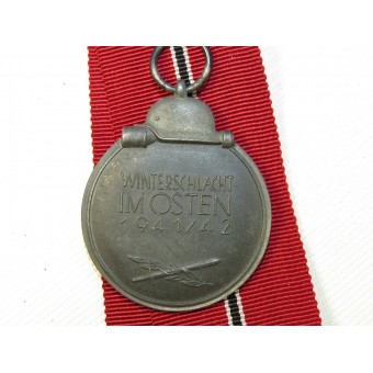 Medaille Gefrorenes Fleisch für den Winterfeldzug an der Ostfront 1941-42, bezeichnet 25.. Espenlaub militaria