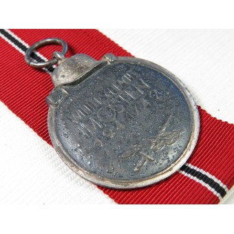 Medaille Gefrorenes Fleisch, Winterschlacht im Osten Medaille, 1941-42, bezeichnet 18.. Espenlaub militaria