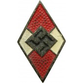 HJ Hitler Jugend medlemsmärke, M1/93RZM - Gotllieb Friedrick Keck & Sohn