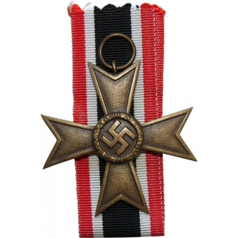 Крест за военные заслуги- Вторая степень, бронза. Без мечей. Espenlaub militaria