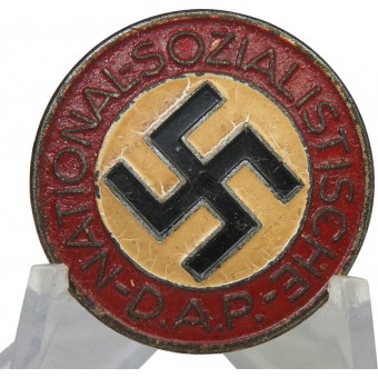 Insigne du parti nazi, RZM M1 / ​​120, variante de boutonnières.. Espenlaub militaria