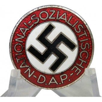 NSDAP badge de membre, M1 / ​​101 RZM - Gustav Brehmer. Espenlaub militaria