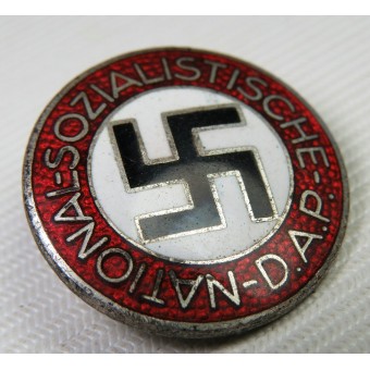 NSDAP badge de membre, M1 / ​​101 RZM - Gustav Brehmer. Espenlaub militaria
