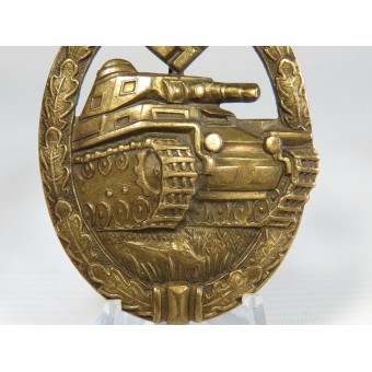Tank Assault Badge, classe di bronzo, cava.. Espenlaub militaria
