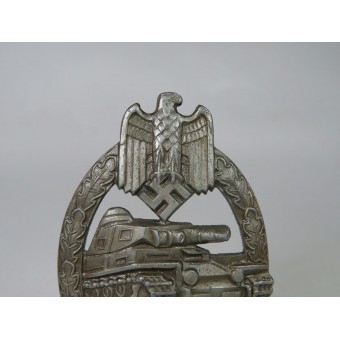 Badge dassaut réservoir en bronze, solide, Karl Wurster.. Espenlaub militaria
