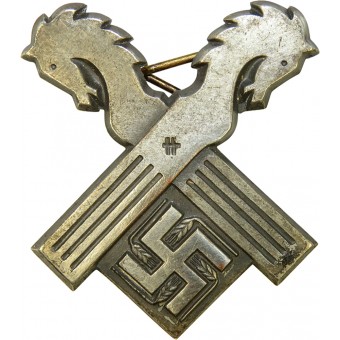 Traditionelles Mützenabzeichen für das 18. RAD-Regiment.. Espenlaub militaria