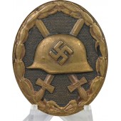 Verwundetenabzeichen, insignia de la herida, 3ª clase.