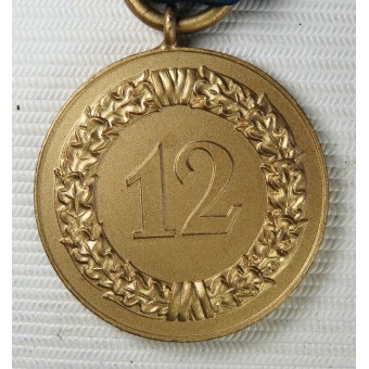 Premio al Servicio largo de la Wehrmacht, 12 años de servicio. Espenlaub militaria