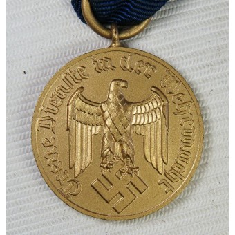 Wehrmacht long Service Award, 12 ans en service. Espenlaub militaria