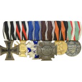 Barre de médailles de membre du NSDAP.