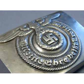 Waffen SS O & C Ges.Gesch fibbia, tombac. Espenlaub militaria