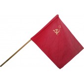 Patriotisk Sovjetunionens flagga för parader och andra festligheter