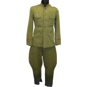 Pantalón y túnica de oficial del Ejército Rojo M1943