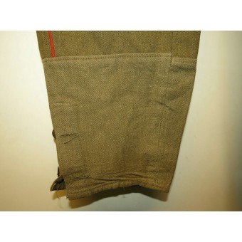 Pantalón de oficial de la RKKA para tropas de artillería o blindadas.. Espenlaub militaria