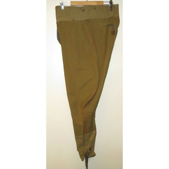 Pantalón de oficial de la RKKA para tropas de artillería o blindadas.. Espenlaub militaria