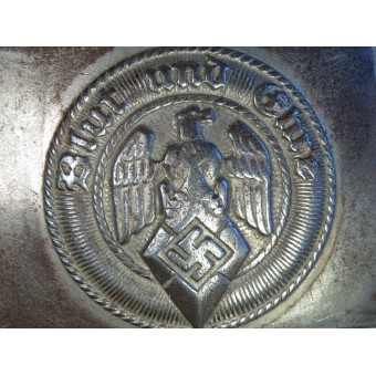 Стальная пряга Гитлерюгенд с маркировкой M 4/23 RZM Franke & C. Espenlaub militaria