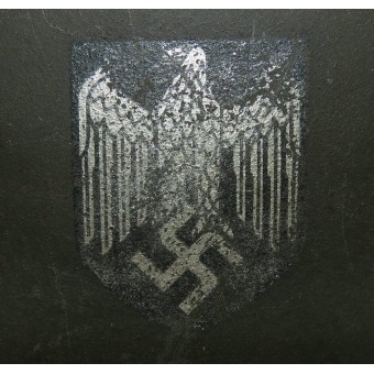 Немецкий шлем М 42 с декалью вермахта.. Espenlaub militaria