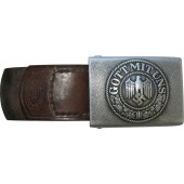 Hebilla de la Wehrmacht para soldado raso, aluminio