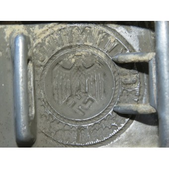 Алюминиевая пряжка для нижних чинов сухопутных войск германской армии – вермахта. Espenlaub militaria
