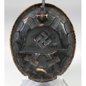 1939 German black wound badge. Brass. Espenlaub militaria