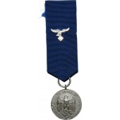 4 jaar in dienst in Wehrmacht medaille, Luftwaffe