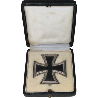 Deumer Cruz de hierro de primera clase 1939 en caja. PKZ 3. Espenlaub militaria