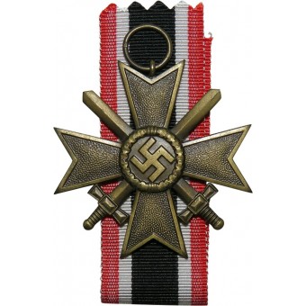 Fritz Zimmermann guerra croce di merito con spade-Kriegsverdienstkreuz. Espenlaub militaria