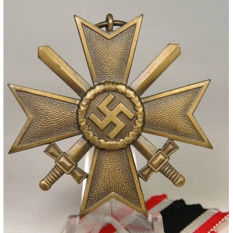 Cruz mérito Fritz Zimmermann Guerra con espadas-Kriegsverdienstkreuz. Espenlaub militaria