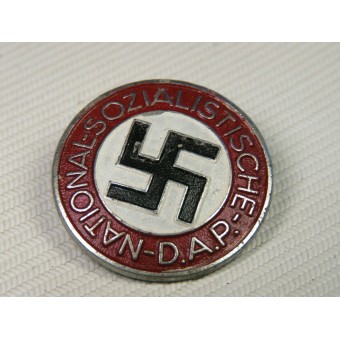 Sen zinkutgåva NSDAP:s medlemsmärke av Gustav Brehmer. Espenlaub militaria