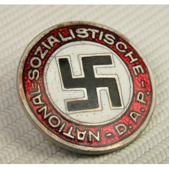 Pin miembro de NSDAP. 18 mm, GES.GESCH principios marcados. Espenlaub militaria