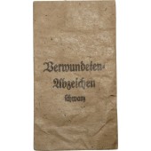 Verwundetenabzeiche Schwarz paper bag