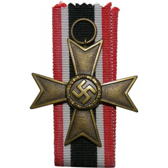 Mérite croix de guerre w / o épées Kriegsverdienstkreuz ohne Schwerter. buntmetall. Espenlaub militaria